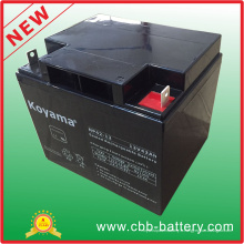 Batterie acide de plomb de 12V 42ah AGM pour l&#39;éclairage de secours